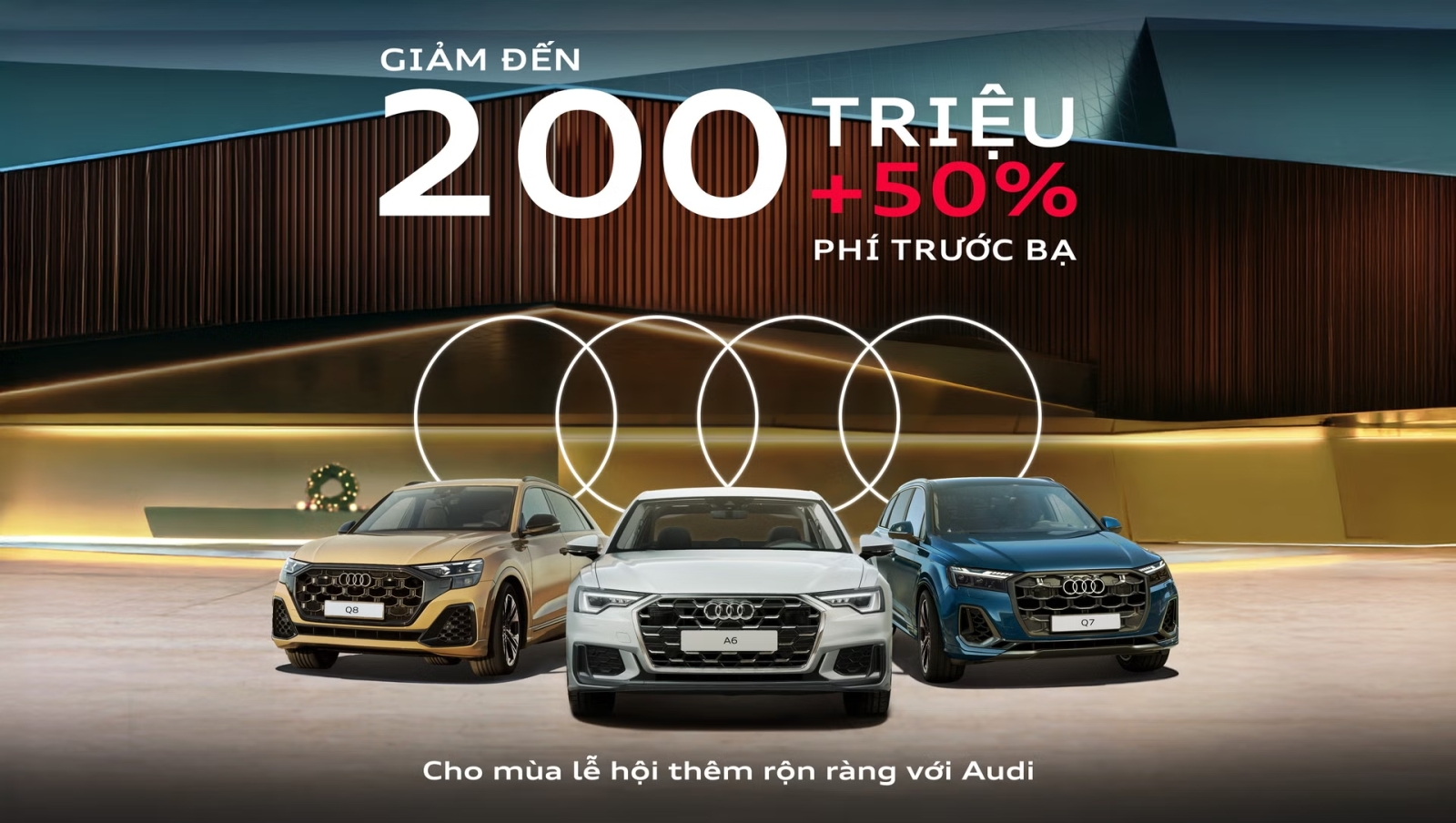 Audi Việt Nam ra mắt gói hỗ trợ tài chính đặc biệt, mở rộng đặc quyền sở hữu cho khách hàng đam mê Audi