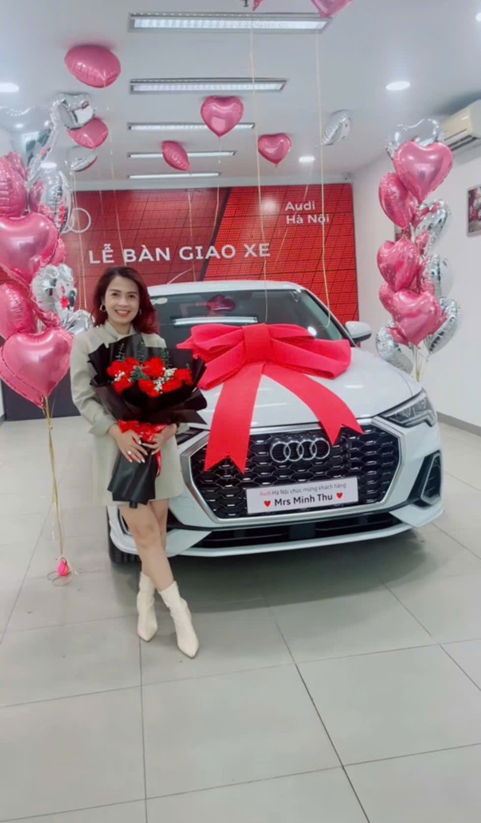 Audi Hanoi would like to send our most sincere thanks to customers who have trusted and chosen Audi Q3 Sportback.